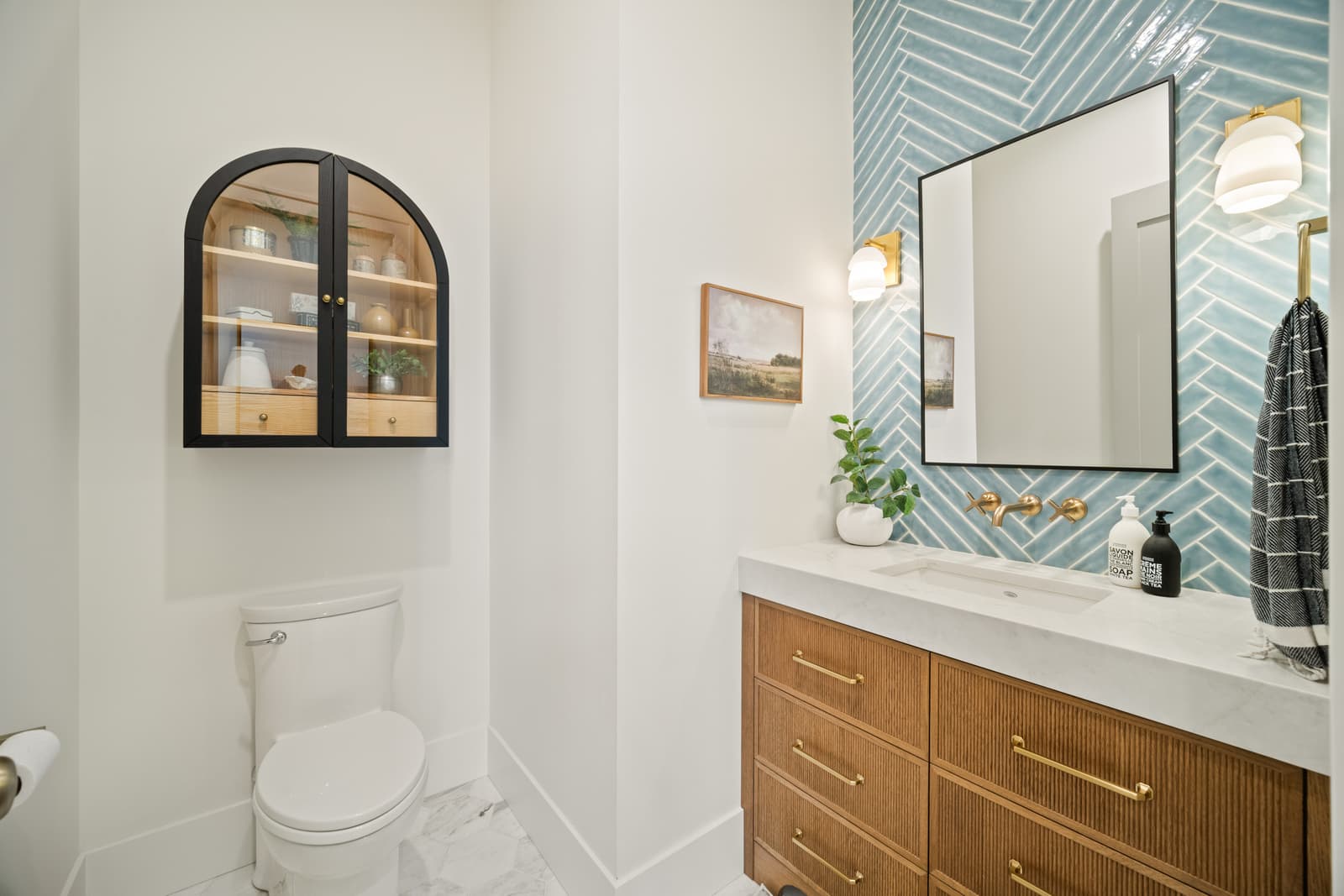 Powder bath